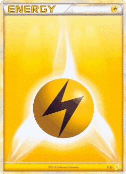 Lightning Energy Pokémon TCG card art