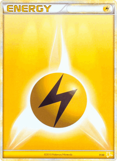 Lightning Energy Pokémon TCG card art