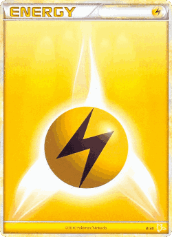 Lightning Energy Pokémon TCG card art