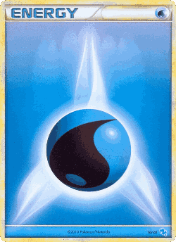 Water Energy Pokémon TCG card art