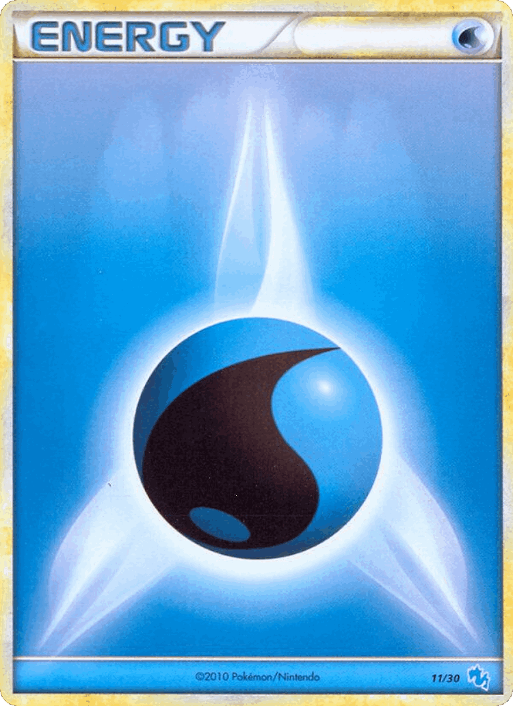 Water Energy #11 from HGSS Trainer Kit Gyarados - Common