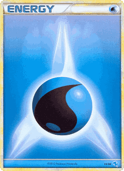 Water Energy Pokémon TCG card art