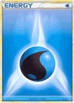 Water Energy Pokémon TCG card art