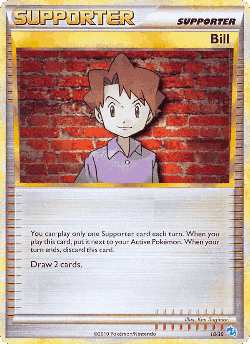 Bill Pokémon TCG card art