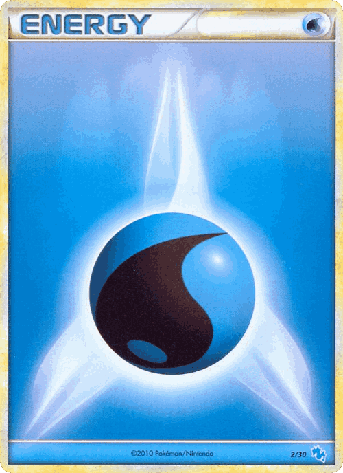 Water Energy Pokémon TCG card art