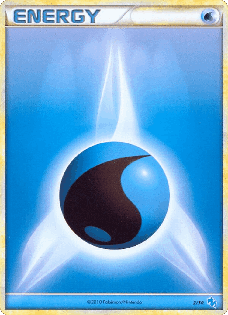 Water Energy #2 from HGSS Trainer Kit Gyarados - Common