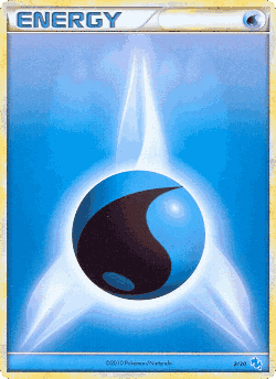 Water Energy Pokémon TCG card art