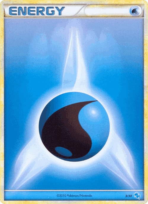 Water Energy Pokémon TCG card art