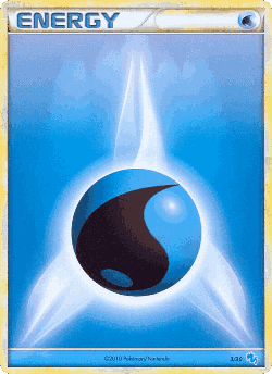 Water Energy Pokémon TCG card art