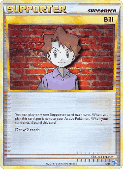 Bill Pokémon TCG card art