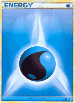 Water Energy Pokémon TCG card art