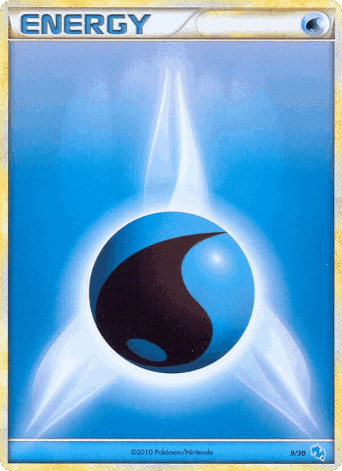 Water Energy Pokémon TCG card art