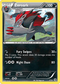 Zoroark 17, BW Trainer Kit Zoroark