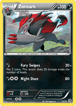 Zoroark 30, BW Trainer Kit Zoroark