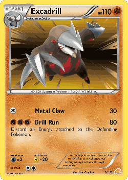 Excadrill 17, BW Trainer Kit Excadrill