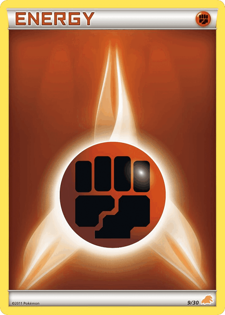 Fighting Energy #9 from BW Trainer Kit Excadrill - Common