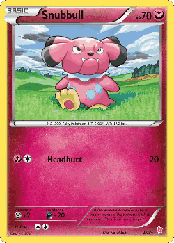 Snubbull 27, XY Trainer Kit Sylveon