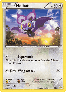 Noibat Pokémon TCG card art