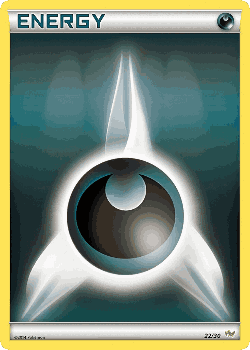 Darkness Energy Pokémon TCG card art