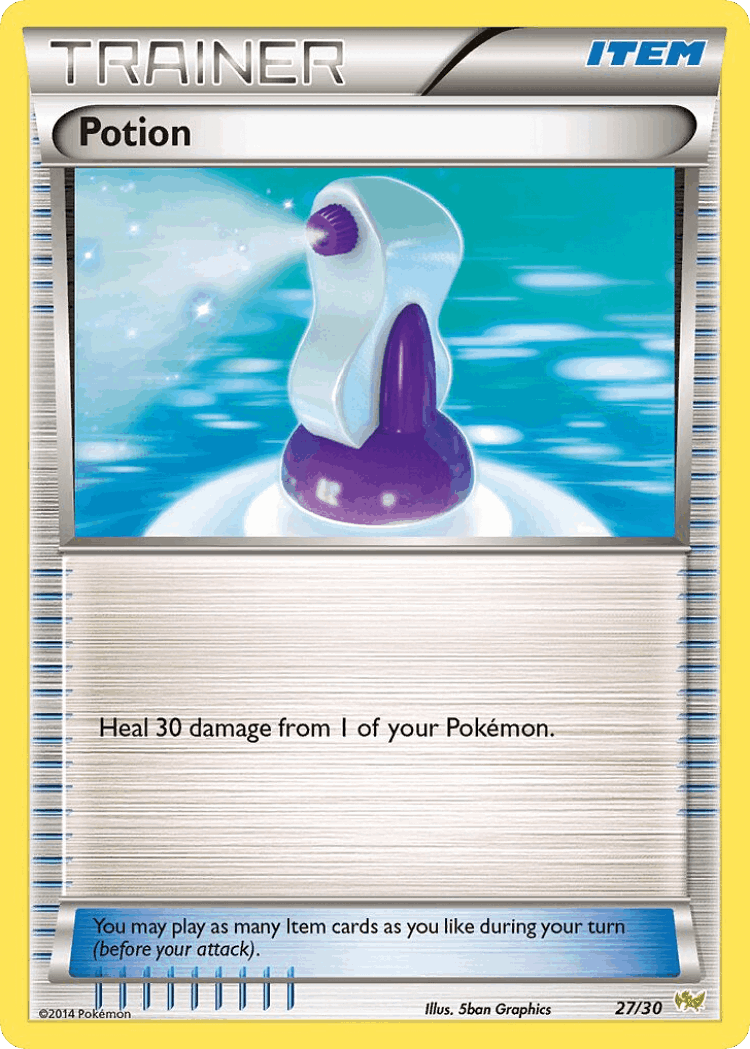 Potion #27 from XY Trainer Kit Noivern - Common - Illustrated by 5ban Graphics