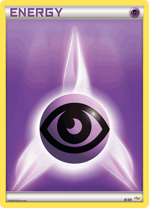 Psychic Energy Pokémon TCG card art