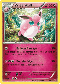 Wigglytuff Pokémon TCG card art
