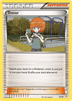 Trevor Pokémon TCG card art