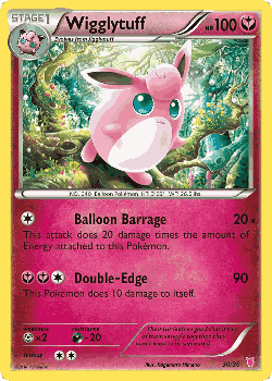 Wigglytuff 30, XY Trainer Kit Wigglytuff