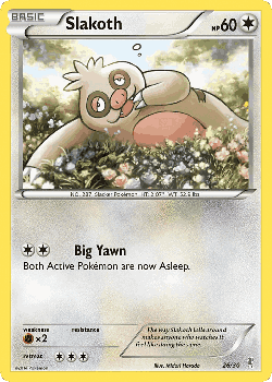 Slakoth 26, XY Trainer Kit Bisharp