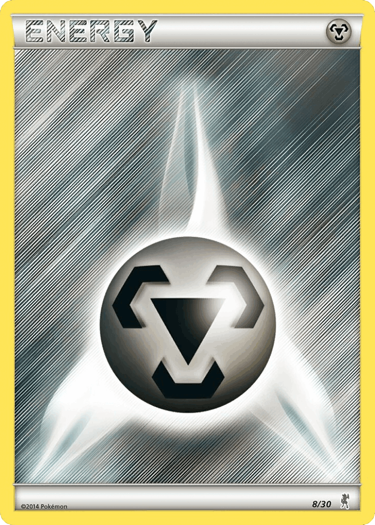 Metal Energy #8 from XY Trainer Kit Bisharp - Common