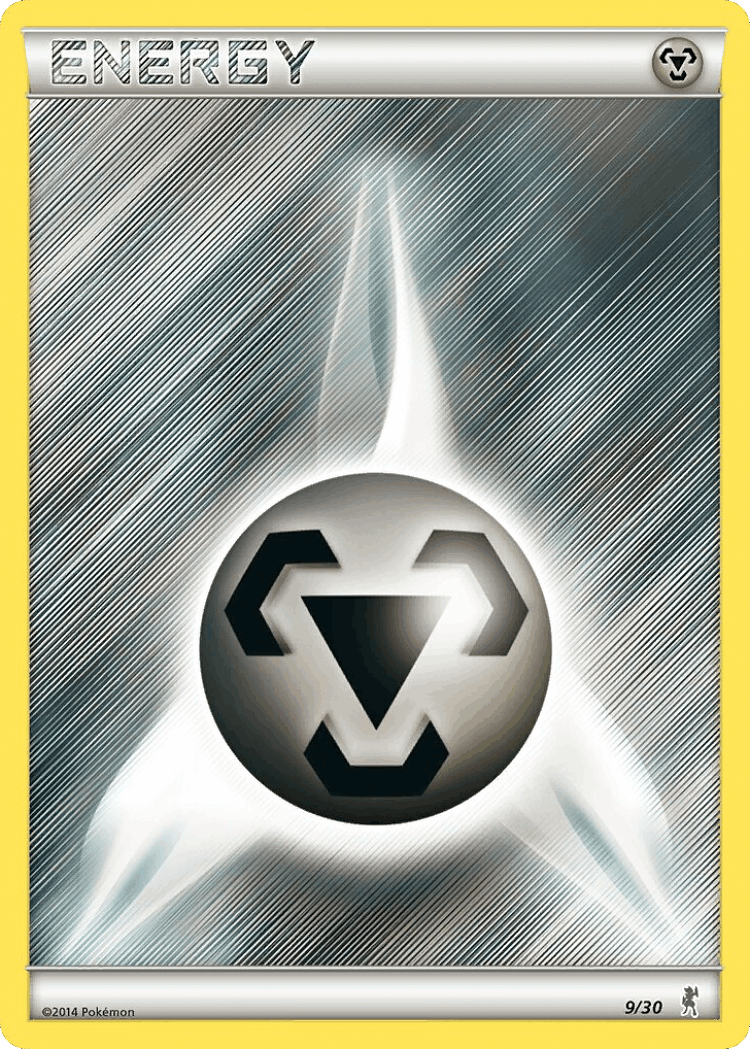Metal Energy #9 from XY Trainer Kit Bisharp - Common