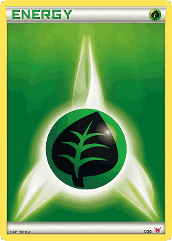 Grass Energy Pokémon TCG card art