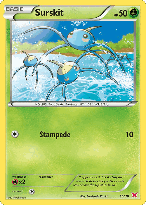 Surskit XY Trainer Kit Latias card