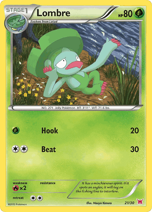 Lombre XY Trainer Kit Latias card