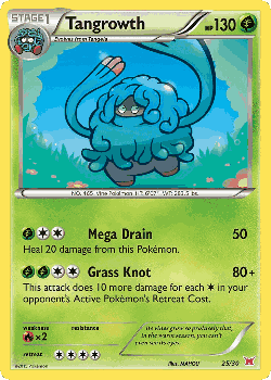 Tangrowth 25, XY Trainer Kit Latias