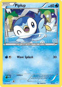 Piplup Pokémon TCG card art