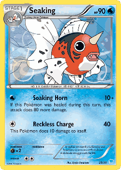 Seaking 25, XY Trainer Kit Suicune
