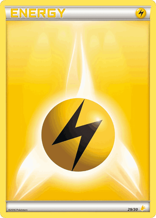 Lightning Energy 29, XY Trainer Kit Pikachu Libre