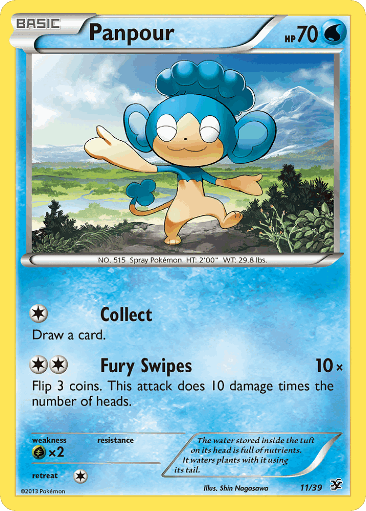Panpour #11 from Kalos Starter Set - Illustrated by Shin Nagasawa