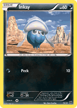 Inkay Pokémon TCG card art