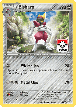 Bisharp Pokémon TCG card art