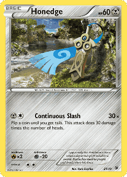 Honedge Pokémon TCG card art