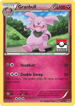 Granbull Pokémon TCG card art
