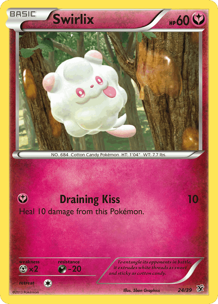 Swirlix #24 from Kalos Starter Set - Illustrated by 5ban Graphics