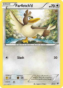 Farfetch'd 25, Kalos Starter Set