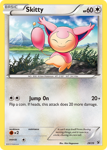 Skitty 28, Kalos Starter Set