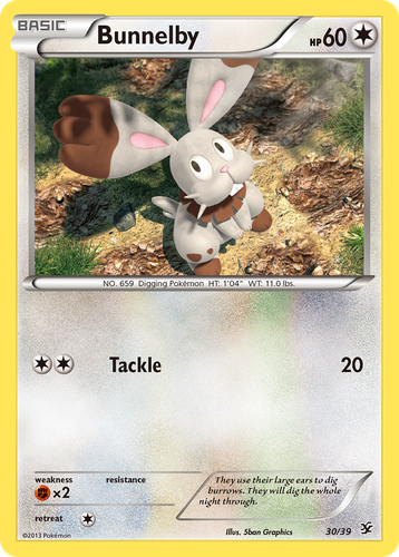 Bunnelby 30, Kalos Starter Set