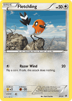 Fletchling 31, Kalos Starter Set