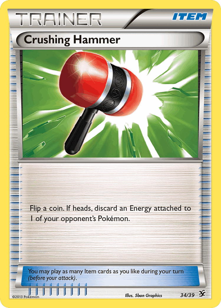 Crushing Hammer #34 from Kalos Starter Set - Illustrated by 5ban Graphics