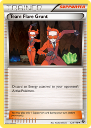 Team Flare Grunt 129, XY